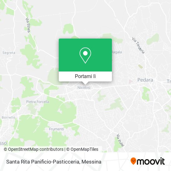 Mappa Santa Rita Panificio-Pasticceria