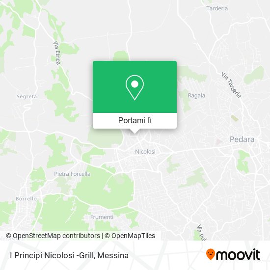Mappa I Principi Nicolosi -Grill