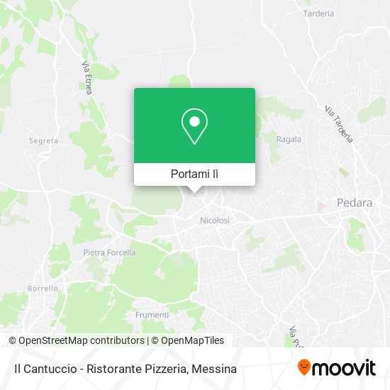 Mappa Il Cantuccio - Ristorante Pizzeria