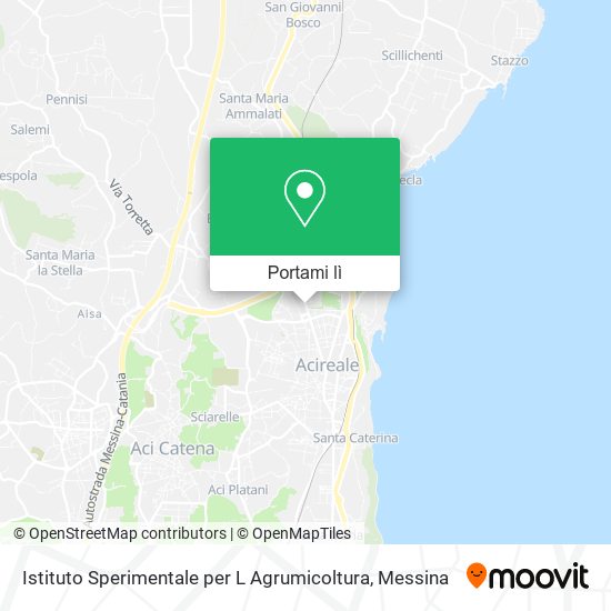 Mappa Istituto Sperimentale per L Agrumicoltura