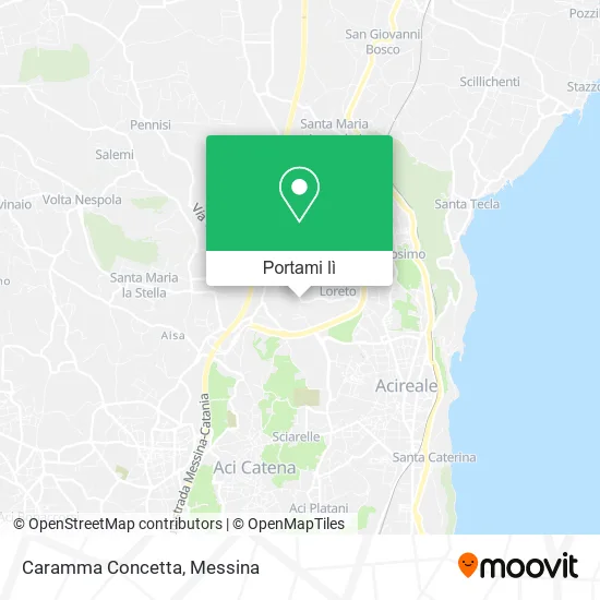 Mappa Caramma Concetta