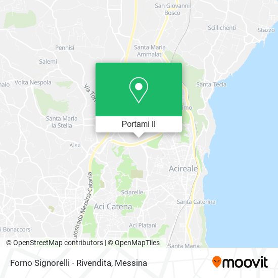 Mappa Forno Signorelli - Rivendita