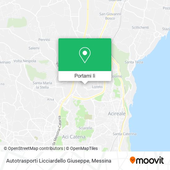 Mappa Autotrasporti Licciardello Giuseppe