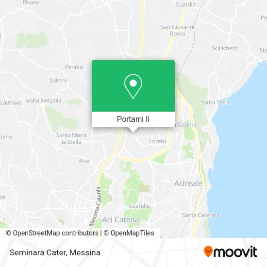 Mappa Seminara Cater