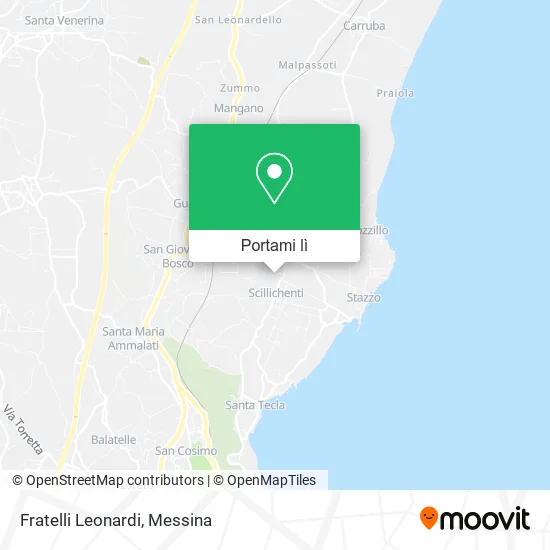 Mappa Fratelli Leonardi