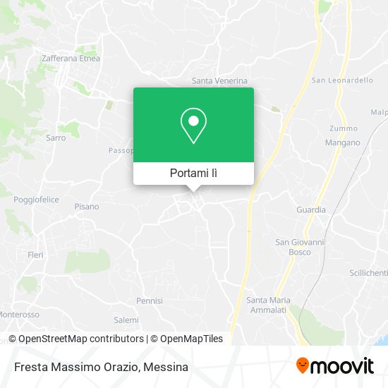 Mappa Fresta Massimo Orazio