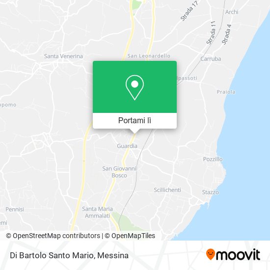 Mappa Di Bartolo Santo Mario