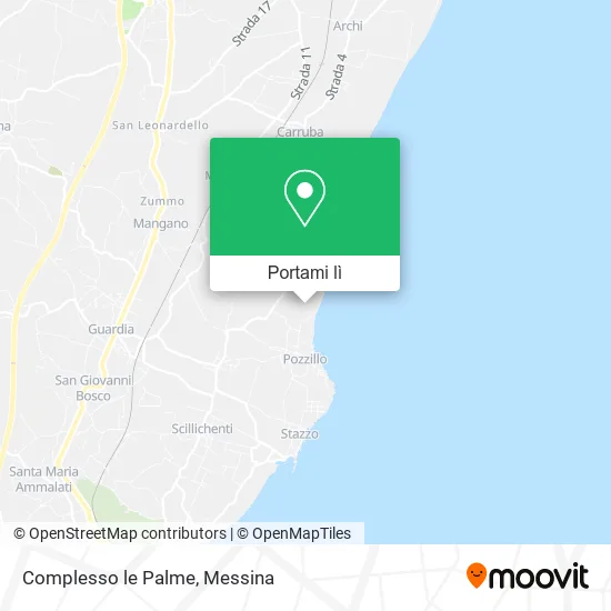 Mappa Complesso le Palme