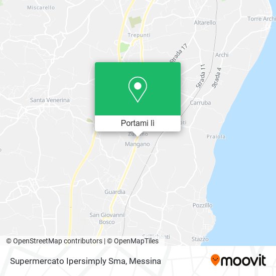 Mappa Supermercato Ipersimply Sma