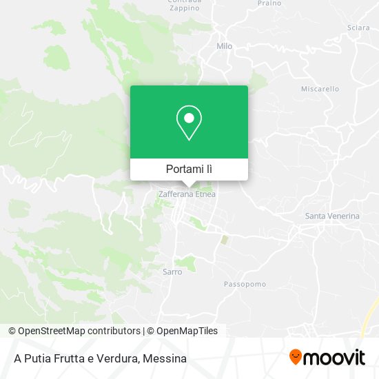 Mappa A Putia Frutta e Verdura