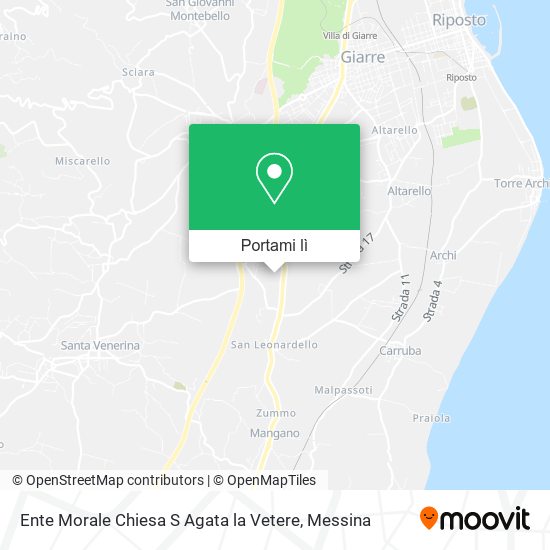Mappa Ente Morale Chiesa S Agata la Vetere