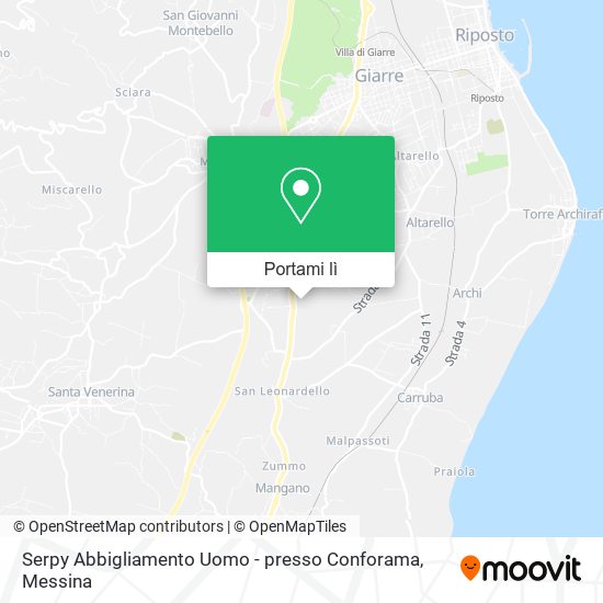 Mappa Serpy Abbigliamento Uomo - presso Conforama