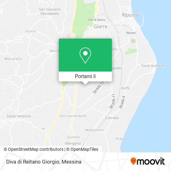 Mappa Diva di Reitano Giorgio