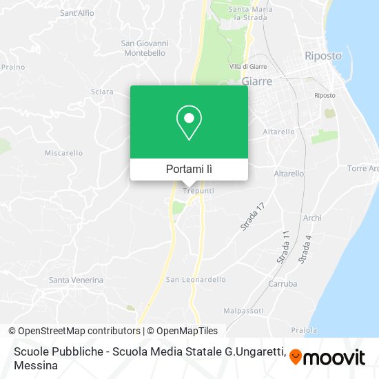 Mappa Scuole Pubbliche - Scuola Media Statale G.Ungaretti