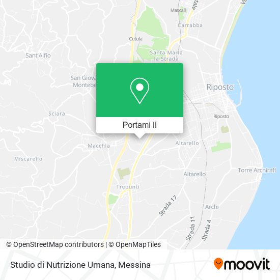 Mappa Studio di Nutrizione Umana