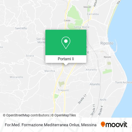 Mappa For.Med. Formazione Mediterranea Onlus