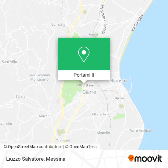 Mappa Liuzzo Salvatore