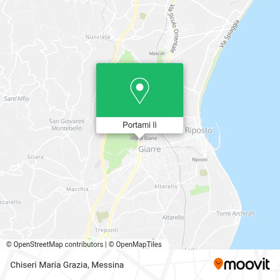 Mappa Chiseri Maria Grazia