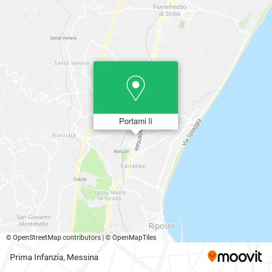 Mappa Prima Infanzia