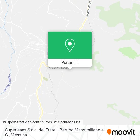 Mappa Superjeans S.n.c. dei Fratelli Bertino Massimiliano e C.