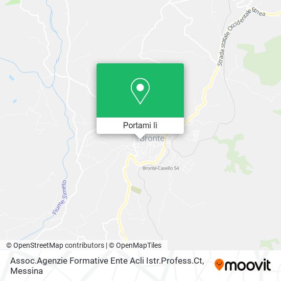 Mappa Assoc.Agenzie Formative Ente Acli Istr.Profess.Ct