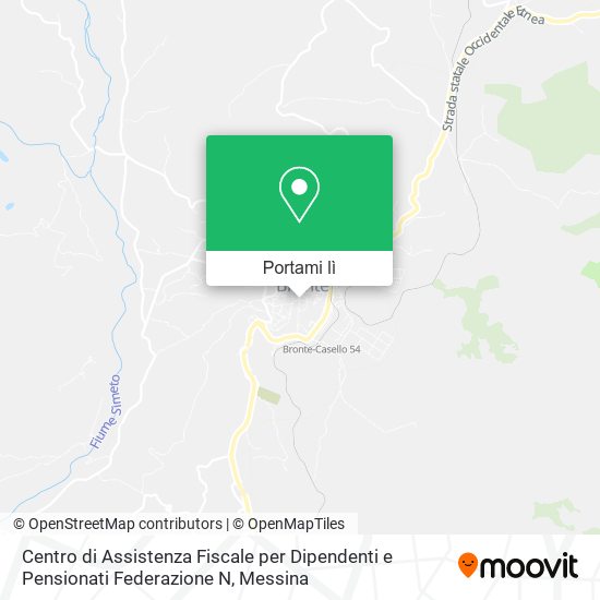 Mappa Centro di Assistenza Fiscale per Dipendenti e Pensionati Federazione N