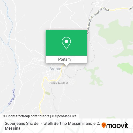Mappa Superjeans Snc dei Fratelli Bertino Massimiliano e C