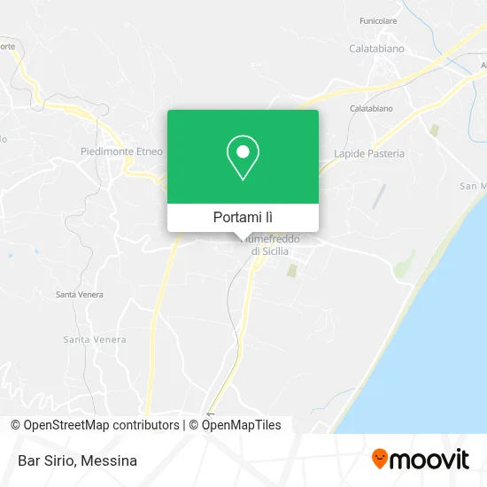 Mappa Bar Sirio