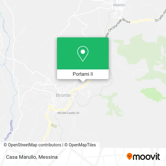 Mappa Casa Marullo