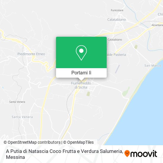 Mappa A Putia di Natascia Coco Frutta e Verdura Salumeria
