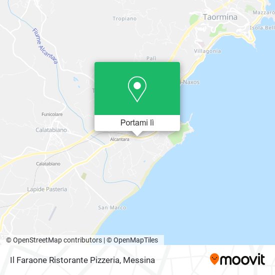 Mappa Il Faraone Ristorante Pizzeria