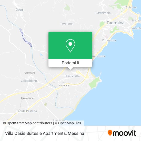 Mappa Villa Oasis Suites e Apartments