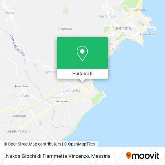 Mappa Naxos Giochi di Fiammetta Vincenzo