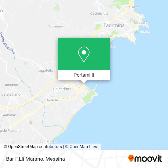 Mappa Bar F.Lli Marano