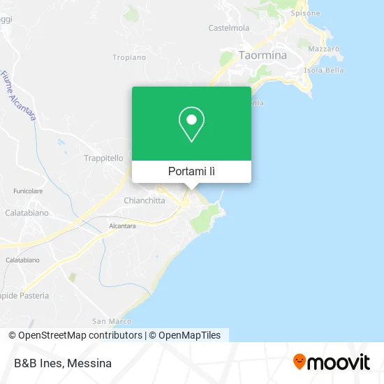 Mappa B&B Ines