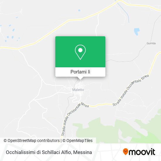 Mappa Occhialissimi di Schillaci Alfio