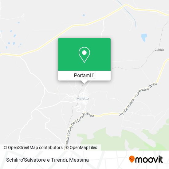 Mappa Schiliro'Salvatore e Tirendi
