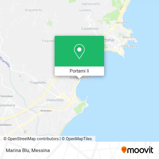 Mappa Marina Blu
