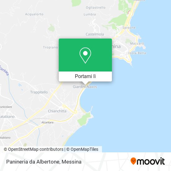Mappa Panineria da Albertone