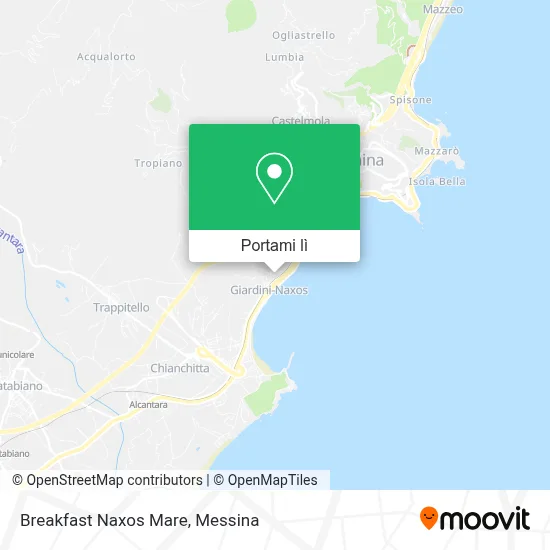 Mappa Breakfast Naxos Mare