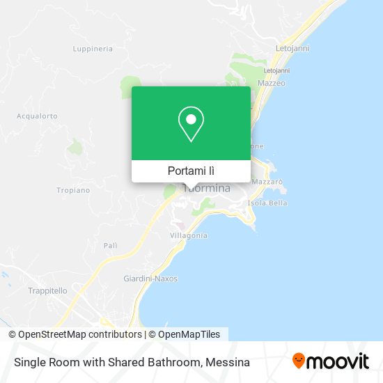 Mappa Single Room with Shared Bathroom