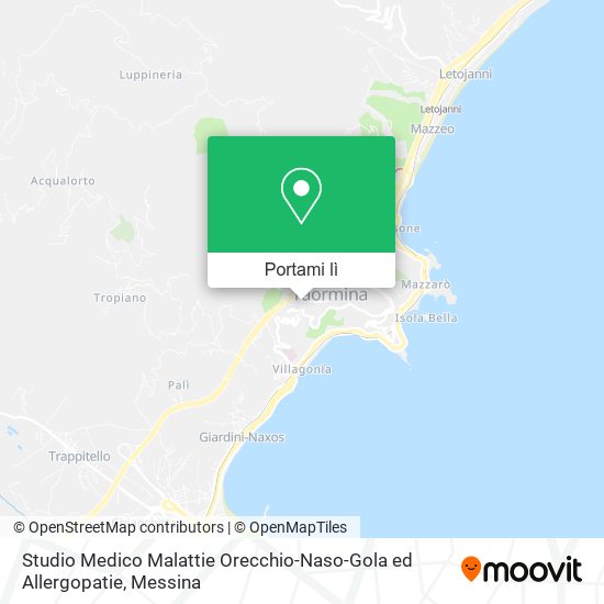 Mappa Studio Medico Malattie Orecchio-Naso-Gola ed Allergopatie