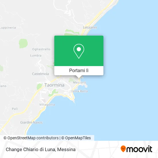 Mappa Change Chiario di Luna