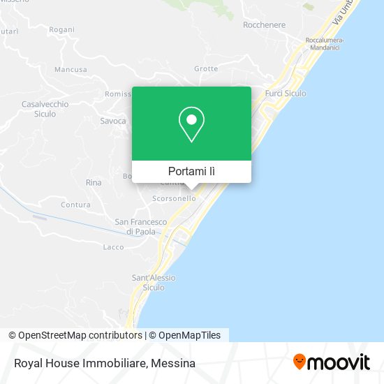 Mappa Royal House Immobiliare