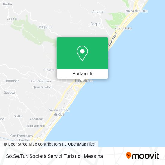 Mappa So.Se.Tur. Società Servizi Turistici
