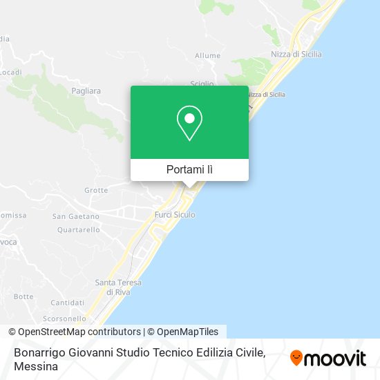 Mappa Bonarrigo Giovanni Studio Tecnico Edilizia Civile