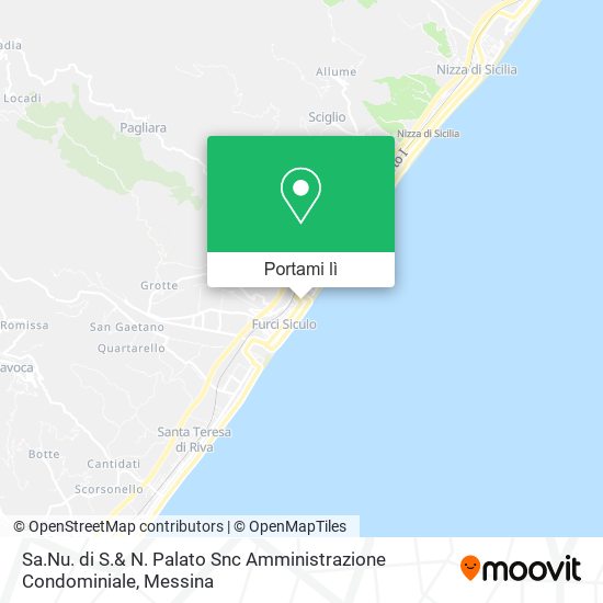 Mappa Sa.Nu. di S.& N. Palato Snc Amministrazione Condominiale