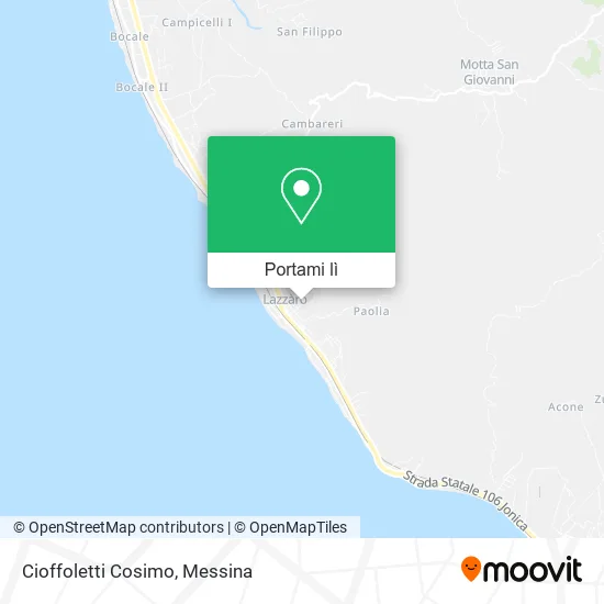 Mappa Cioffoletti Cosimo