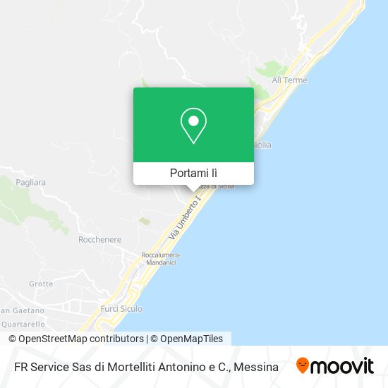 Mappa FR Service Sas di Mortelliti Antonino e C.