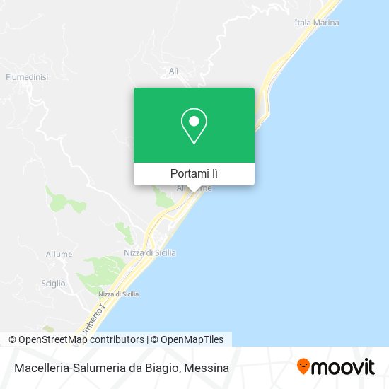 Mappa Macelleria-Salumeria da Biagio